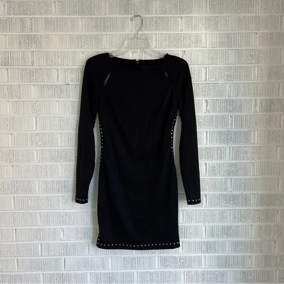 halloween costumes with black mini dress Gemma Black Long Sleeve Ribbed Maxi Dress - XXL Size - Women's Dresses